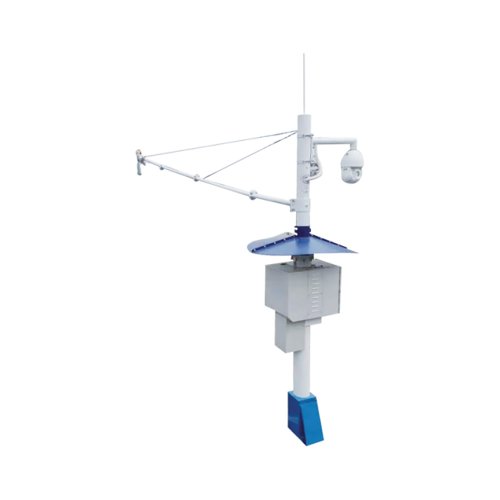 Pole-mounted water quality monitoring system